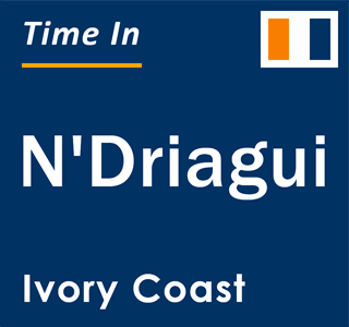 Current local time in N'Driagui, Ivory Coast