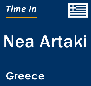 Current local time in Nea Artaki, Greece