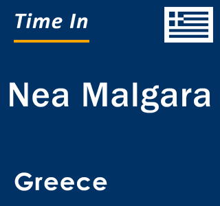 Current local time in Nea Malgara, Greece