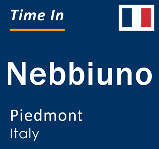 Current local time in Nebbiuno, Piedmont, Italy