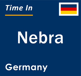 Current local time in Nebra, Germany