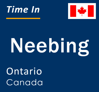 Current local time in Neebing, Ontario, Canada