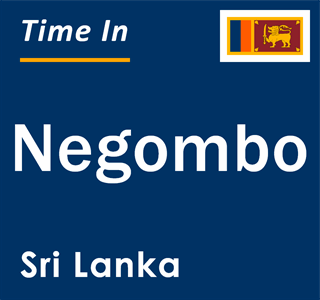 Current time in Negombo, Sri Lanka