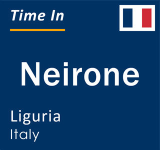 Current local time in Neirone, Liguria, Italy