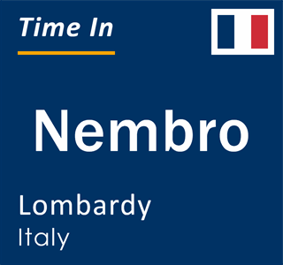 Current local time in Nembro, Lombardy, Italy