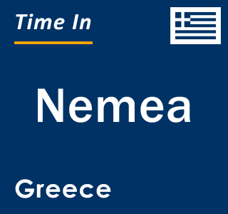 Current local time in Nemea, Greece