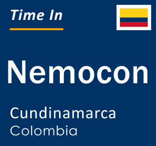 Current local time in Nemocon, Cundinamarca, Colombia