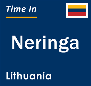 Current local time in Neringa, Lithuania