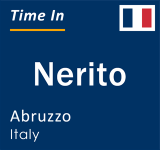 Current local time in Nerito, Abruzzo, Italy