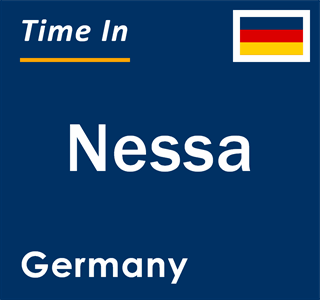 Current local time in Nessa, Germany