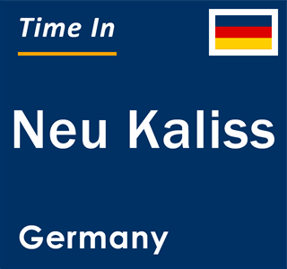 Current local time in Neu Kaliss, Germany