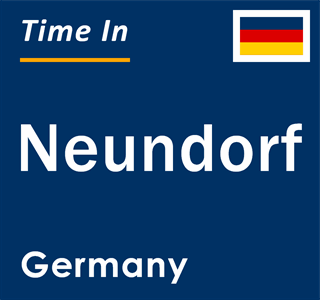 Current local time in Neundorf, Germany