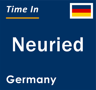 Current local time in Neuried, Germany