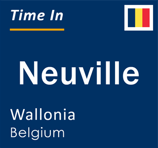 Current local time in Neuville, Wallonia, Belgium