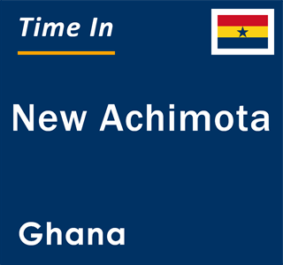 Current local time in New Achimota, Ghana
