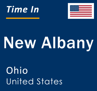 Current local time in New Albany, Ohio, United States