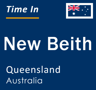 Current local time in New Beith, Queensland, Australia