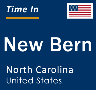 Current local time in New Bern, North Carolina, United States