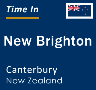 Current local time in New Brighton, Canterbury, New Zealand