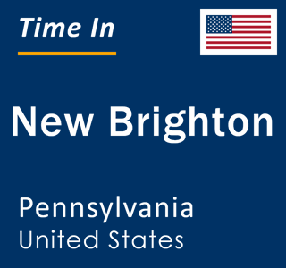 Current local time in New Brighton, Pennsylvania, United States