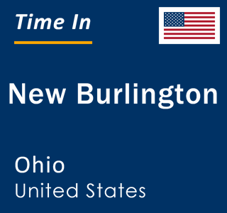 Current local time in New Burlington, Ohio, United States