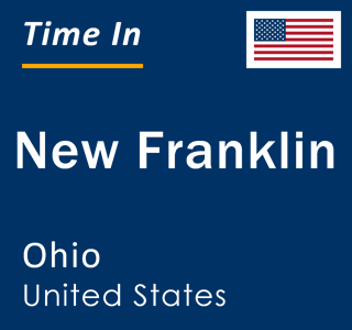 Current local time in New Franklin, Ohio, United States