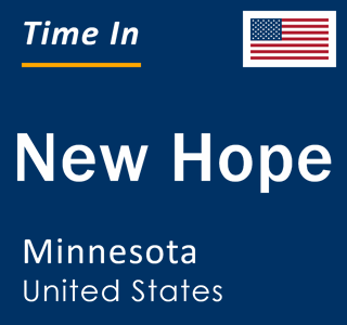 Current local time in New Hope, Minnesota, United States