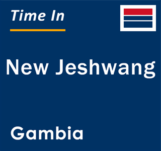 Current local time in New Jeshwang, Gambia
