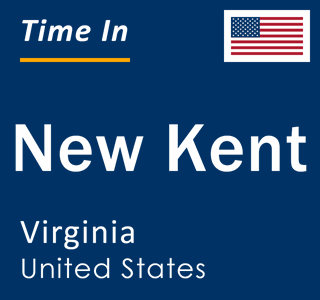 Current local time in New Kent, Virginia, United States