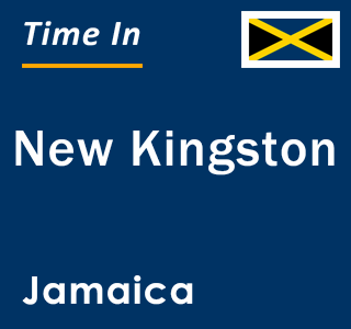 Current time in New Kingston, Jamaica