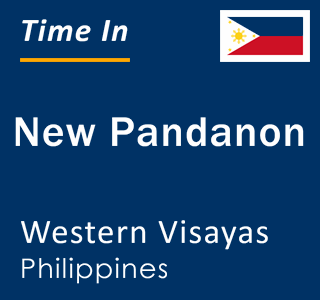 Current local time in New Pandanon, Western Visayas, Philippines