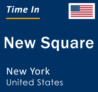 Current local time in New Square, New York, United States