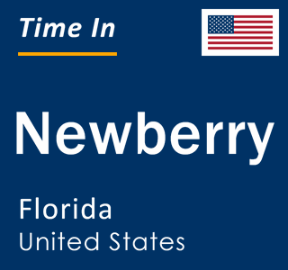 Current local time in Newberry, Florida, United States