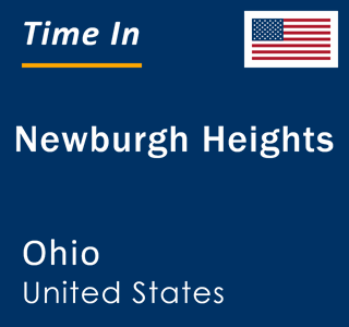 Current local time in Newburgh Heights, Ohio, United States