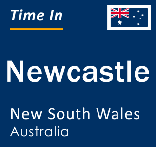 Current time in Newcastle, New South Wales, Australia