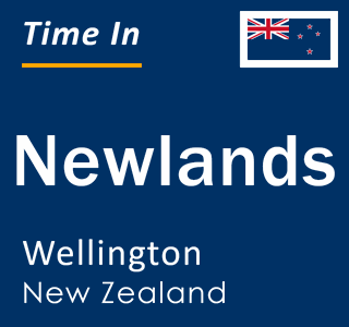 Current local time in Newlands, Wellington, New Zealand