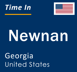 Current local time in Newnan, Georgia, United States