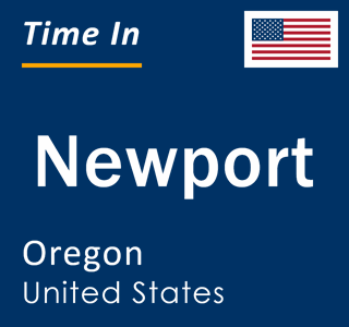 Current local time in Newport, Oregon, United States