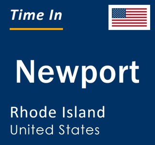 Current time in Newport, Rhode Island, United States