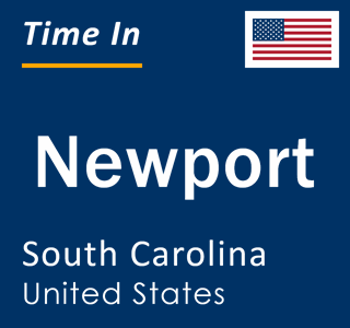 Current local time in Newport, South Carolina, United States