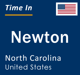 Current local time in Newton, North Carolina, United States