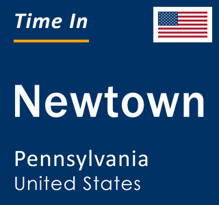 Current local time in Newtown, Pennsylvania, United States