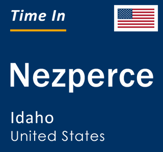 Current local time in Nezperce, Idaho, United States