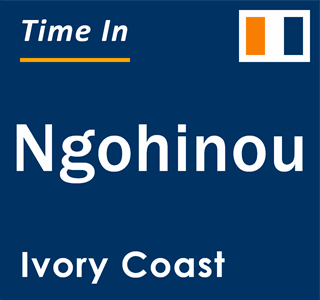 Current local time in Ngohinou, Ivory Coast