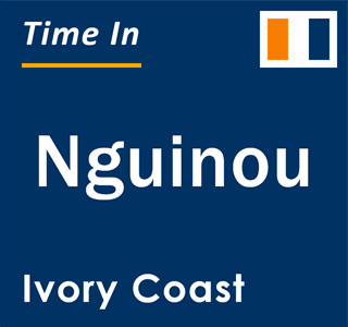 Current local time in Nguinou, Ivory Coast