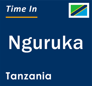 Current local time in Nguruka, Tanzania