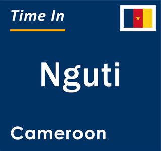 Current local time in Nguti, Cameroon