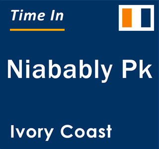 Current local time in Niabably Pk, Ivory Coast