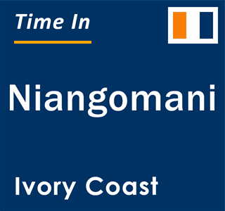 Current local time in Niangomani, Ivory Coast