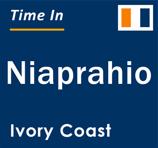 Current local time in Niaprahio, Ivory Coast